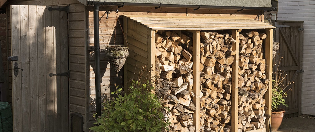 Tips voor het vochtvrij stapelen van hout